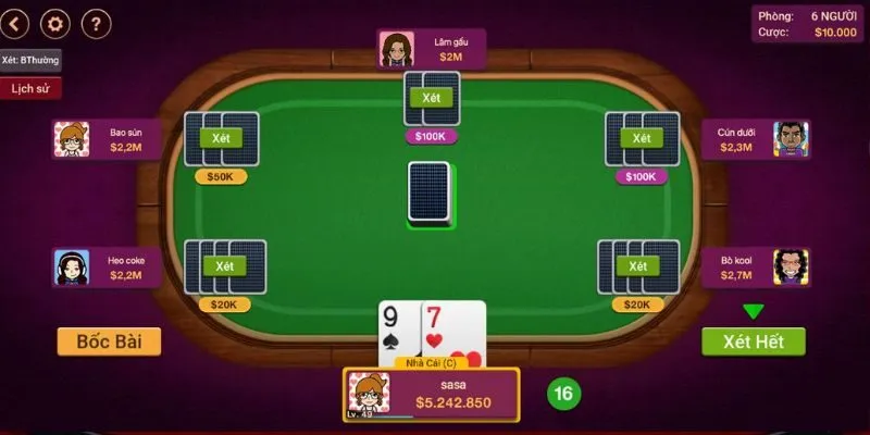 Xì dách 77BET – bộ môn bài lá cá cược đậm, ăn lớn 4 xi dach 77bet 6